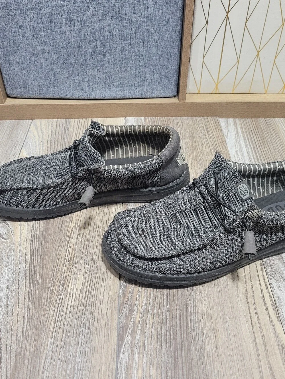 Hey Dude Shoes Mens Size 11 Gray